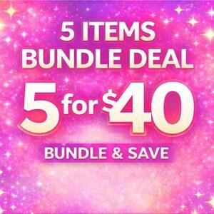 5/$40 Bundle Deal – Closet Savings